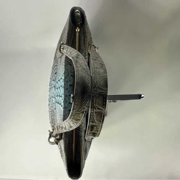 Women’s **Hard to Find** Brahmin Abigail Elegant Crocodile Embossed Large Tote - Picture 4 of 14